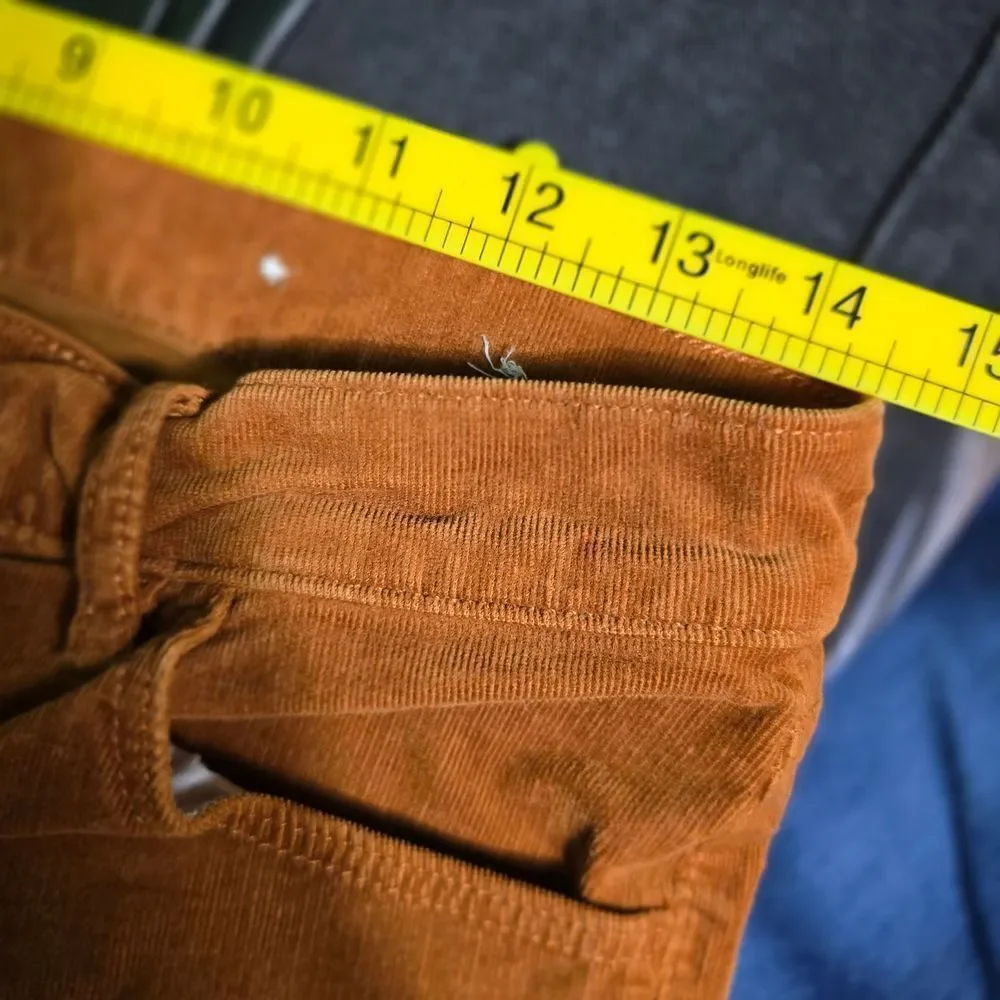 LOFT Brown Corduroy lJeans Size 8p
